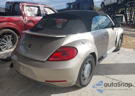 2013 Volkswagen Beetle 2.5L из США, поврежденный, VIN 3VW5P7ATXDM812604